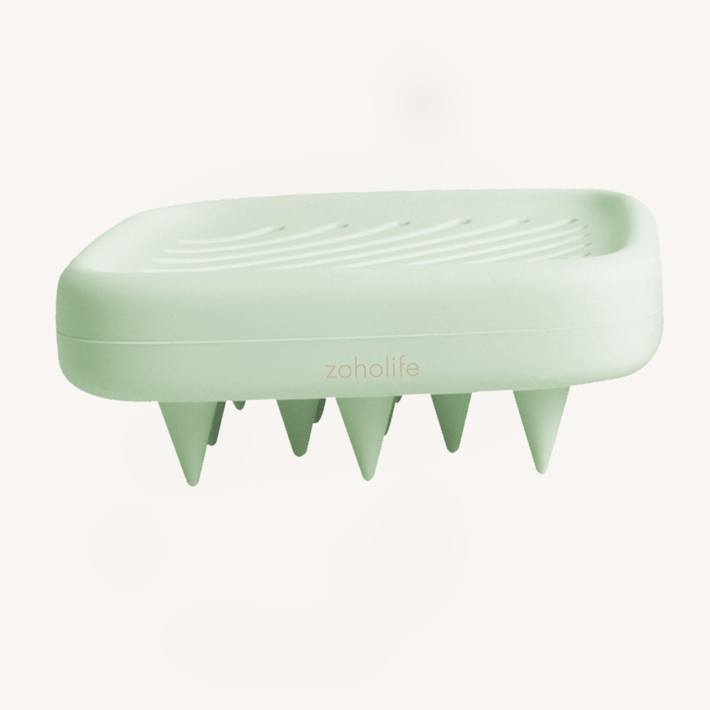 Zoholife Silicone Brush Shampoo Brush Massager Bath Brush Dual Purpose Silicone Brush Soft Silicone Combing Brush