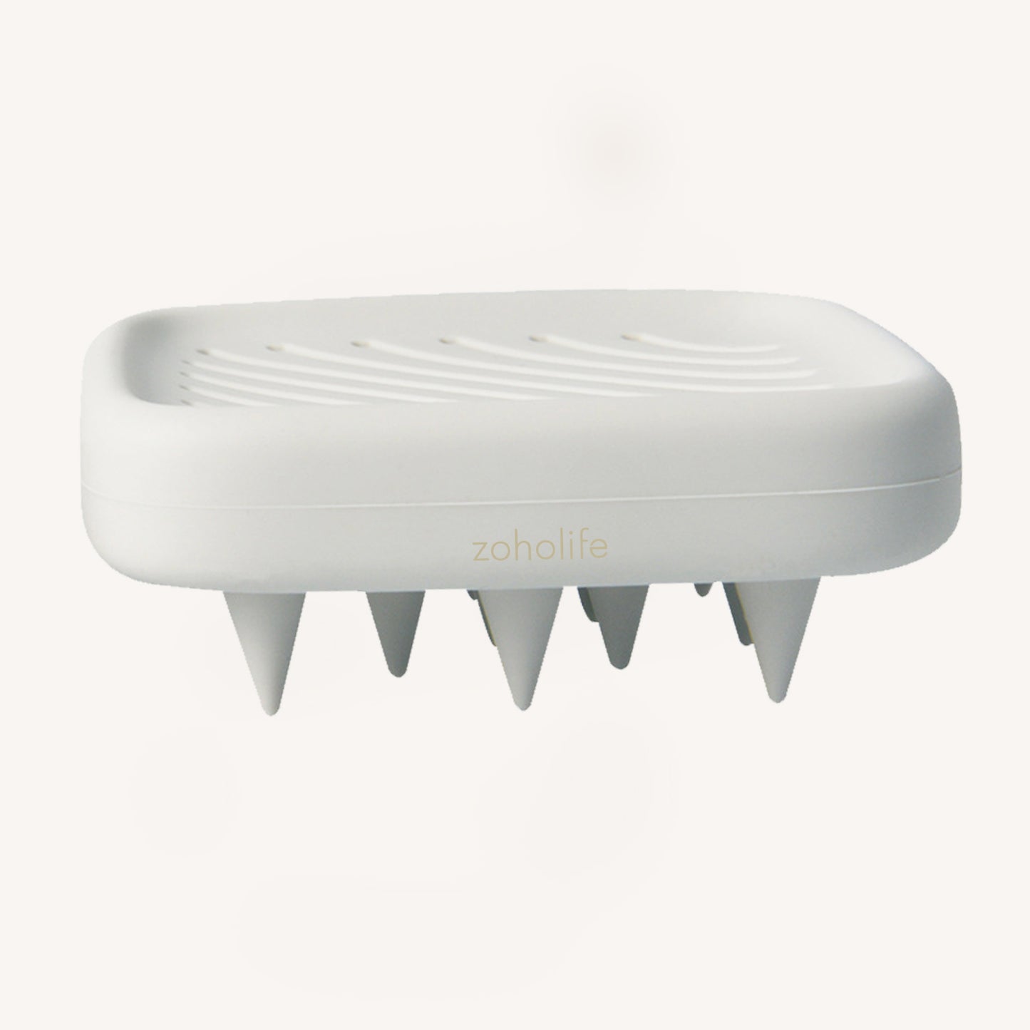 Zoholife Silicone Brush Shampoo Brush Massager Bath Brush Dual Purpose Silicone Brush Soft Silicone Combing Brush