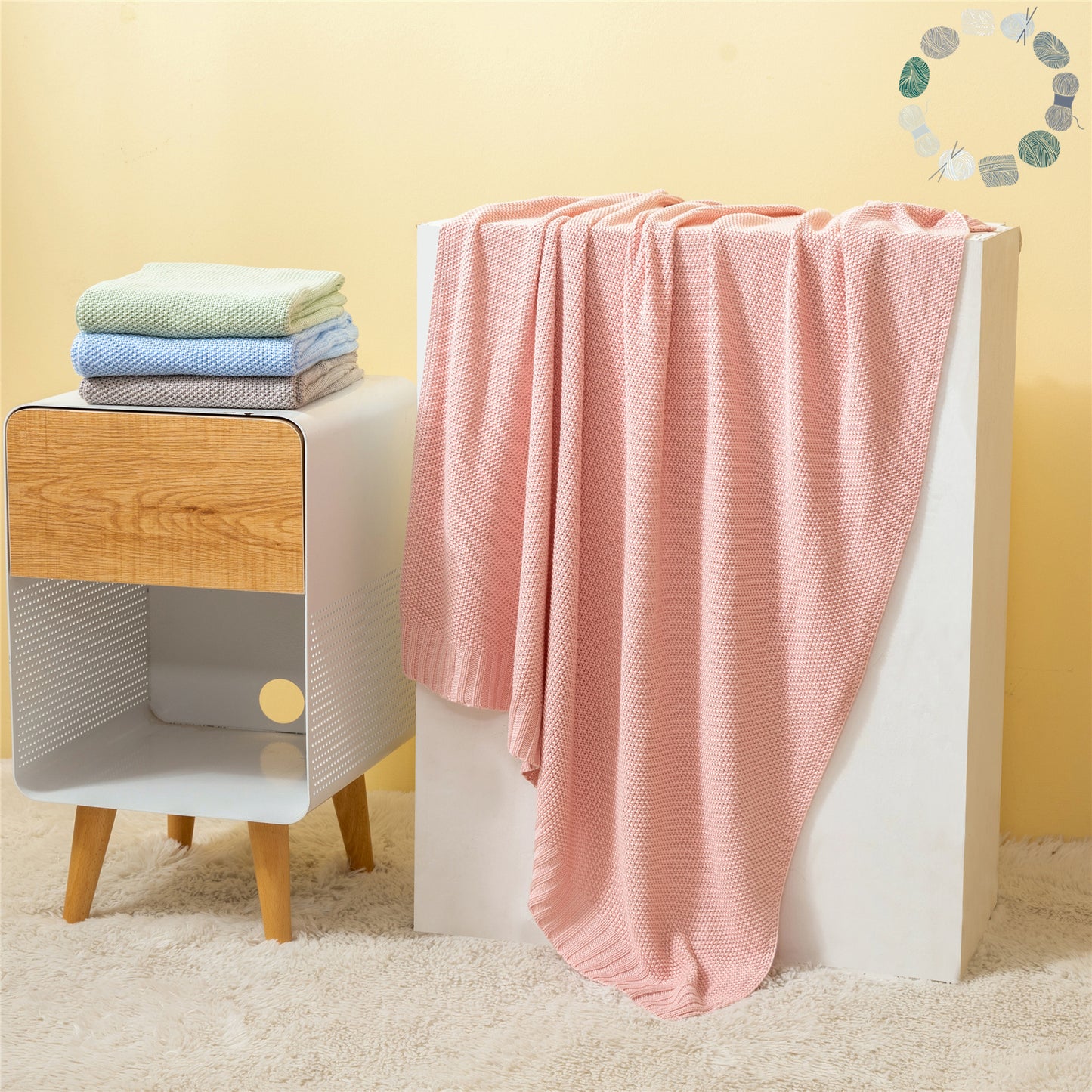Zoholife Baby Bamboo Fiber Revolutionary Cooling Blanket Absorbs Heat To Keep Children/babies Cool Nap Cover Blanket